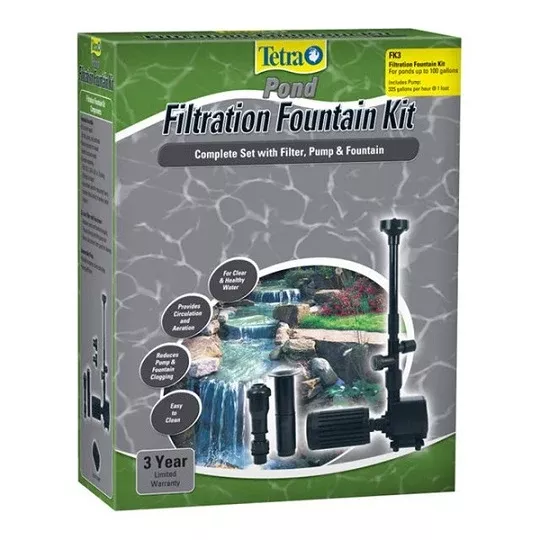 TetraPond Filtration Fountain Kits