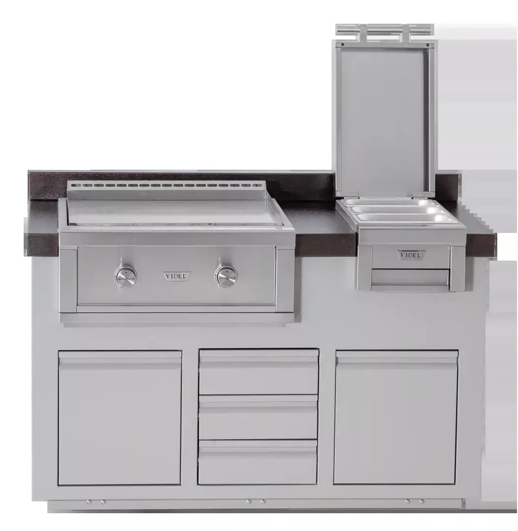 Videl Grills Alta 60I B - BBQ Island