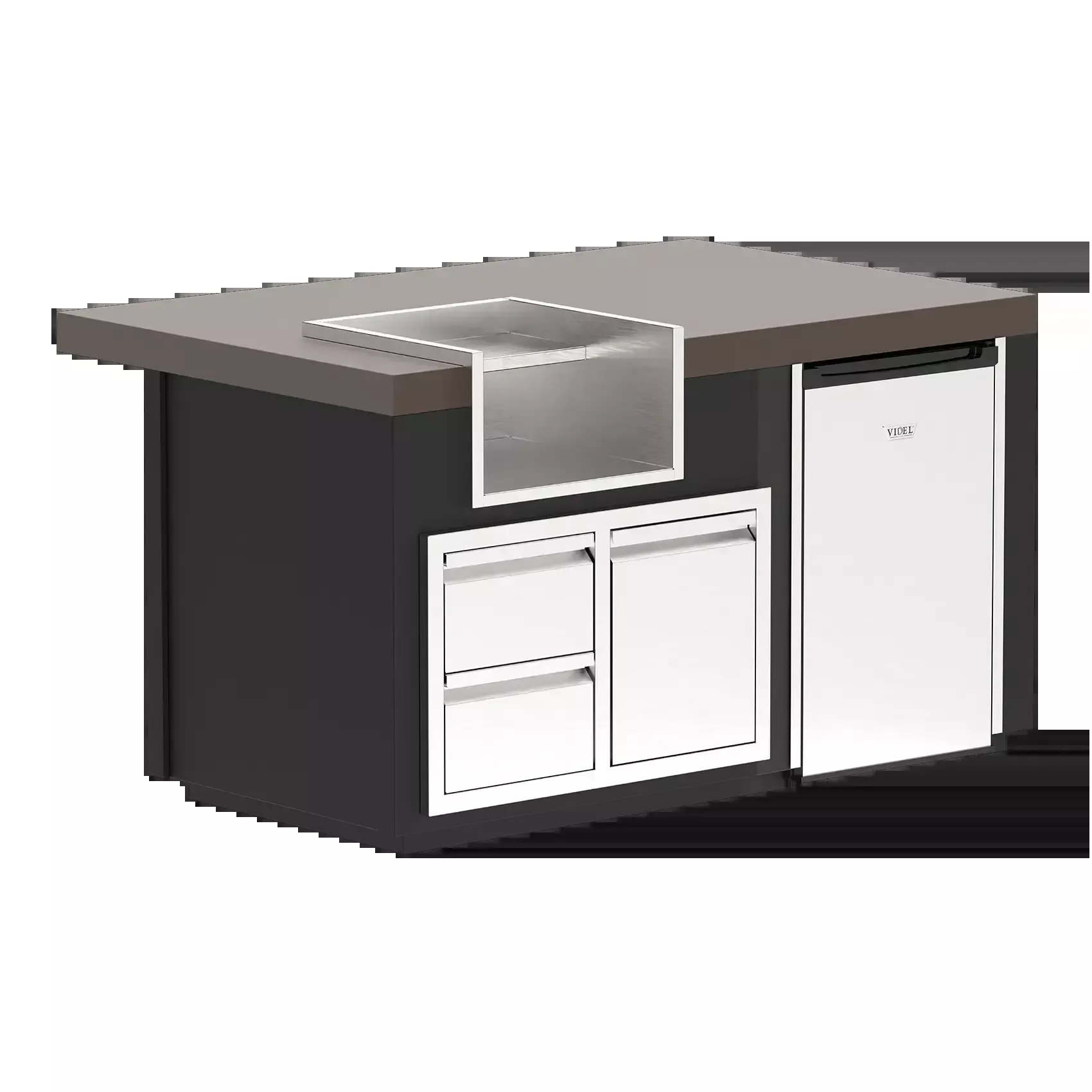 Videl Grills Luxe 64I Margarita Center - BBQ Island