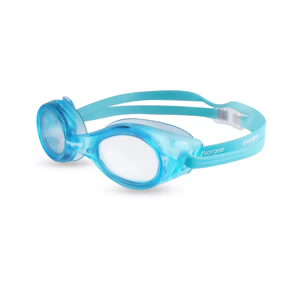 Vorgee Voyager Adults Clear Lens Swimming Goggles Broad Fit