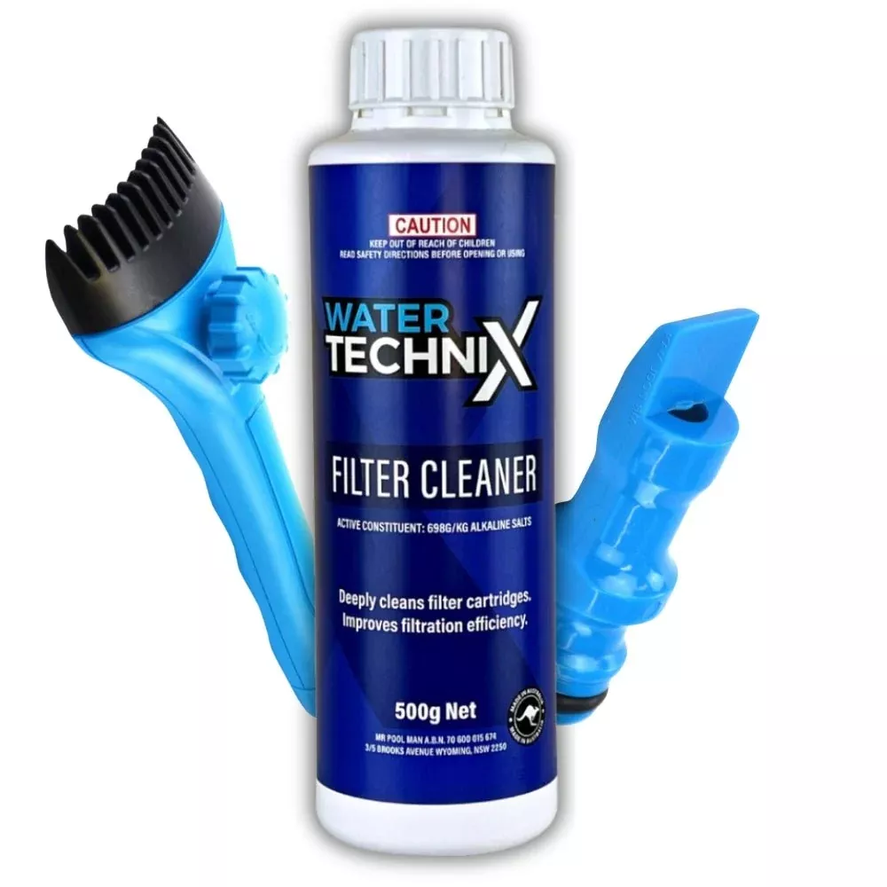 Water TechniX Filter Cleaner, Nozzle & Water Wand Bundle