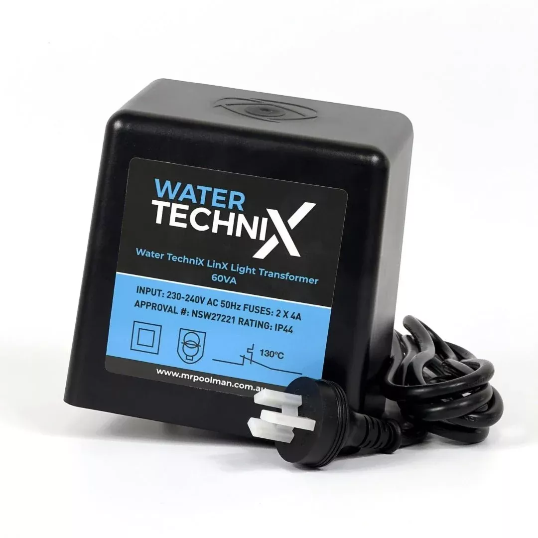 Water TechniX LED Pool Light Transformer - LinX - 60W 12V Dual Output
