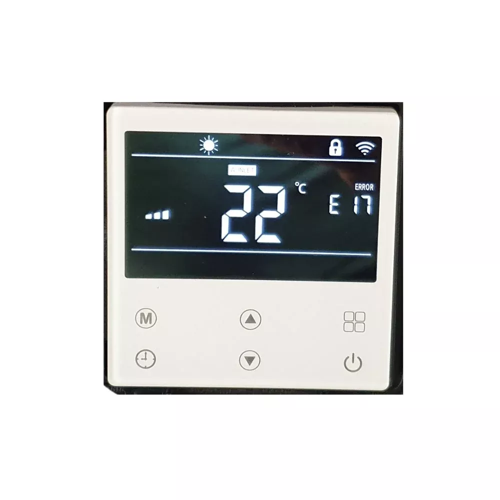 Water TechniX Pool Heater LCD Screen Controller V2 White - Paradise Series