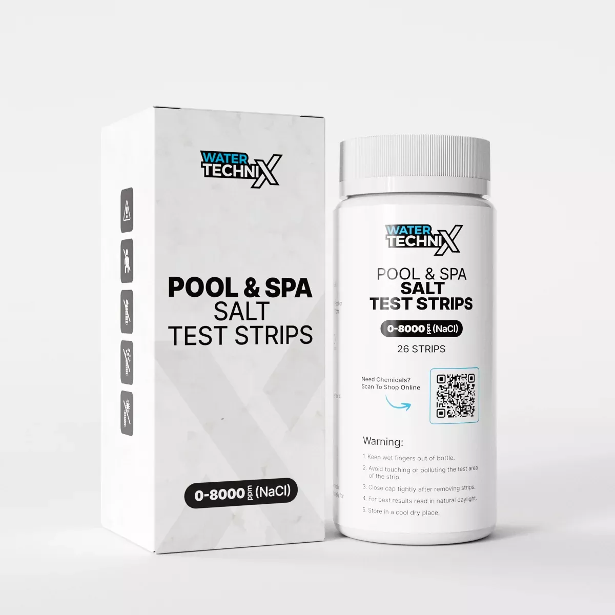 Water TechniX Test Strips - Salt