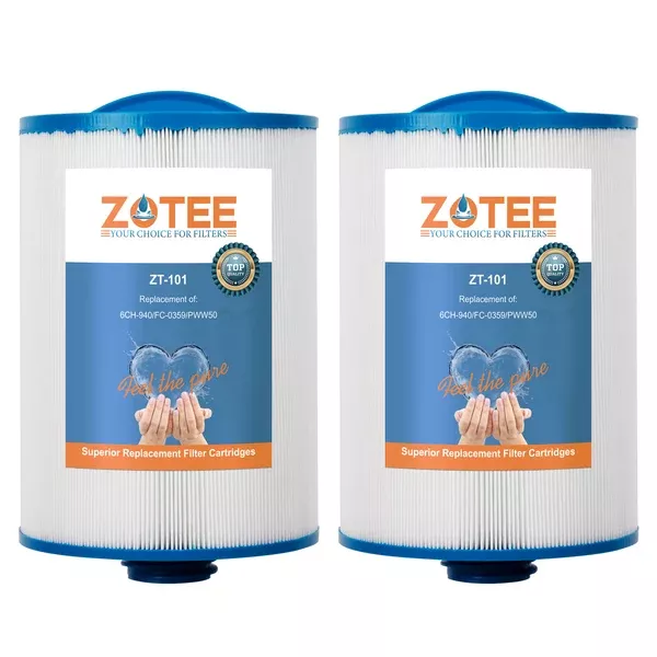 ZOTEE 45 sq.ft. Spa Replacement Filter Cartridge Waterway Plastics Hot